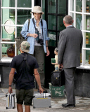 FAMEFLYNET - Exclusive: Sigourney Weaver Makes A Cameo In Doc Martin While Filming In Cornwall
