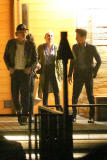 *EXCLUSIVE* Cody Simpson and Shaun White join Miley Cyrus at Nobu