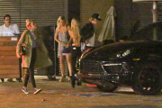 *EXCLUSIVE* Cody Simpson and Shaun White join Miley Cyrus at Nobu