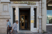 Greek banks start to reopen, Athens, Greece - 20 Jul 2015