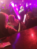 'I Am Cait' TV series on set filming at The Abbey, Los Angeles, America - 18 Jul 2015
