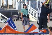 *PREMIUM EXCLUSIVE*Adventurous Leonardo DiCaprio takes kitesurfing lessons **NO WEB, MUST CALL FOR PRICING** 