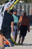 *PREMIUM EXCLUSIVE*Adventurous Leonardo DiCaprio takes kitesurfing lessons **NO WEB, MUST CALL FOR PRICING** 