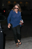 *EXCLUSIVE* Jodie Foster ducks out after a sushi dinner at Matsuhisa