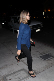 *EXCLUSIVE* Jodie Foster ducks out after a sushi dinner at Matsuhisa