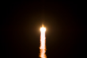 Expedition 44 Launch From Kazakhstan