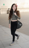 Birdy out and about, London, Britain - 23 Jul 2015