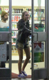 PREMIUM EXCLUSIVE Miley Cyrus Goes For Late Night Snack Run With Friend