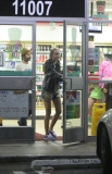PREMIUM EXCLUSIVE Miley Cyrus Goes For Late Night Snack Run With Friend