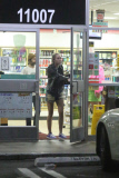 PREMIUM EXCLUSIVE Miley Cyrus Goes For Late Night Snack Run With Friend