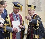 Royal Agricultural University graduation ceremony, Church of St. John the Baptist, Cirencester, Gloucestershire, Britain - 23 Jul 2015