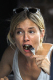 Sienna Miller Enjoys Lunch in Noho