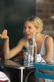 Sienna Miller Enjoys Lunch in Noho