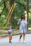 *EXCLUSIVE* A pensive-looking Jennifer Garner spends time with her family in Georgia