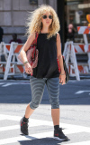 Exclusive... Juno Temple Out For A Stroll In NYC 