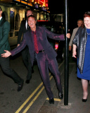 FAMEFLYNET - Exclusive: Sir Cliff Richard Back To His Best As He Leaves The Ivy