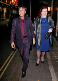 FAMEFLYNET - Exclusive: Sir Cliff Richard Back To His Best As He Leaves The Ivy