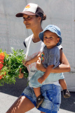 Thandie Newton and family share a picture perfect moment with our cameras!