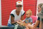 Thandie Newton and family share a picture perfect moment with our cameras!