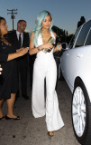 Kylie Jenner arrives for an event at Bellami Beauty Bar **NO Australia, New Zealand**