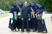 'The Desert is Not Silent' Art Exhibition by Saif Al-Islam Gaddafi, London, Britain - 23 Jul 2002
