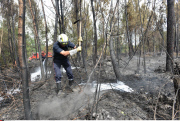 Fire in St Jean d'Illac