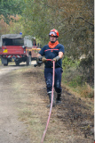 Fire in St Jean d'Illac