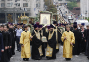 1000th anniversary of the Repose of Vladimir the Great at St. Vladimir's Hill, Kiev, Ukraine - 27 Jul 2015