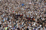 1000th anniversary of the Repose of Vladimir the Great at St. Vladimir's Hill, Kiev, Ukraine - 27 Jul 2015