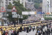 1000th anniversary of the Repose of Vladimir the Great at St. Vladimir's Hill, Kiev, Ukraine - 27 Jul 2015