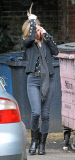 EXC - KATE MOSS AT COTE DE BRASSERIE RESTAURANT IN HIGHGATE
