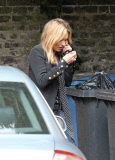EXC - KATE MOSS AT COTE DE BRASSERIE RESTAURANT IN HIGHGATE