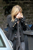 EXC - KATE MOSS AT COTE DE BRASSERIE RESTAURANT IN HIGHGATE