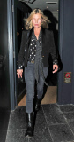 EXC - KATE MOSS AT COTE DE BRASSERIE RESTAURANT IN HIGHGATE