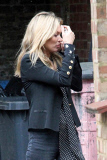 EXC - KATE MOSS AT COTE DE BRASSERIE RESTAURANT IN HIGHGATE