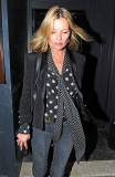 EXC - KATE MOSS AT COTE DE BRASSERIE RESTAURANT IN HIGHGATE