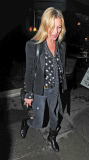 EXC - KATE MOSS AT COTE DE BRASSERIE RESTAURANT IN HIGHGATE