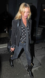 EXC - KATE MOSS AT COTE DE BRASSERIE RESTAURANT IN HIGHGATE