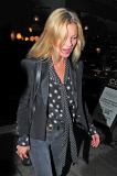 EXC - KATE MOSS AT COTE DE BRASSERIE RESTAURANT IN HIGHGATE