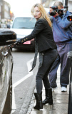 EXC - KATE MOSS AT COTE DE BRASSERIE RESTAURANT IN HIGHGATE