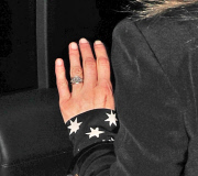 EXC - KATE MOSS AT COTE DE BRASSERIE RESTAURANT IN HIGHGATE