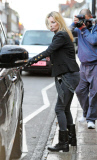 EXC - KATE MOSS AT COTE DE BRASSERIE RESTAURANT IN HIGHGATE