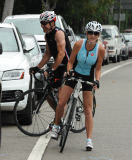 PREMIUM EXCLUSIVE Dennis Quaid in some serious cycling gear showing serious muscles
