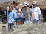 OLIVIA PALERMO IN FORMENTERA WITH HER HUSBAND VALENTINO