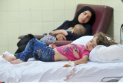 Macedonia Syrian migrants on the Balkan route to EU