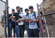 Macedonia Syrian migrants on the Balkan route to EU