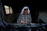 Arson attcak on a house in Kafr Duma village near the West Bank city of Nablus, Palestinian Territories - 31 Jul 2015