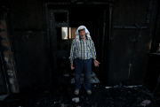 Arson attcak on a house in Kafr Duma village near the West Bank city of Nablus, Palestinian Territories - 31 Jul 2015