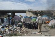 Calais, Migrants - New jungle