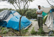 Calais, Migrants - New jungle